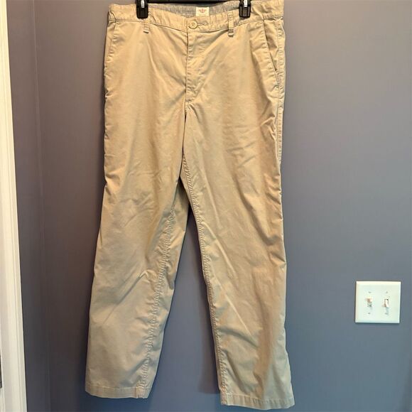 Dockers Men's Khaki Pants Beige Size 36x32 Versatile Stylish - Picture 1 of 12